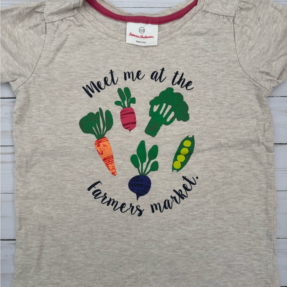 Hanna Andersson Meet Me At the Farmers Market Shirt